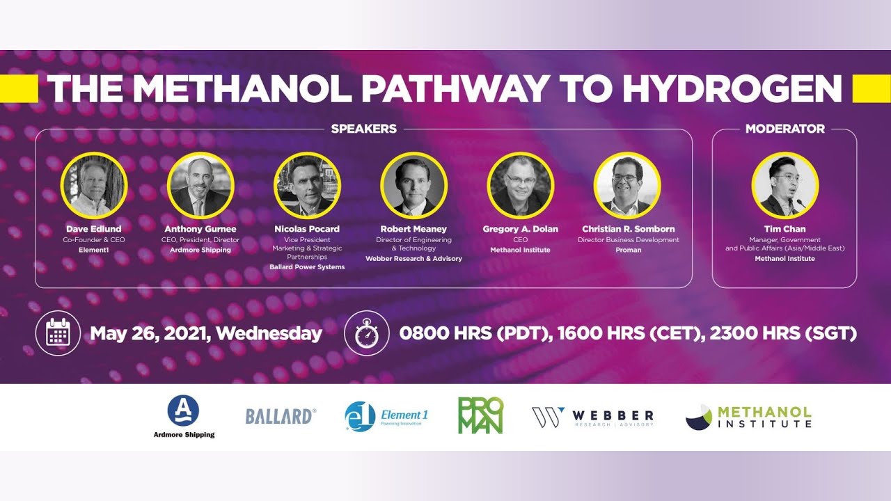 The Methanol Pathway to Hydrogen Webinar