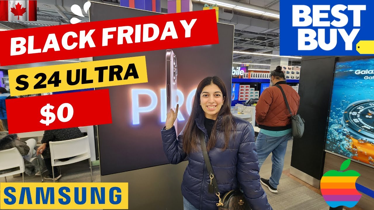 Crazy 'Black Friday Deals' 2024 | Samsung S24 Ultra | Unboxing |Canada Vlog