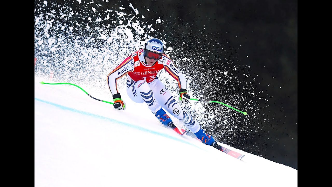 Thomas Dre&szlig;en gewinnt 2018 Abfahrt auf der Streif in Kitzb&uuml;hel