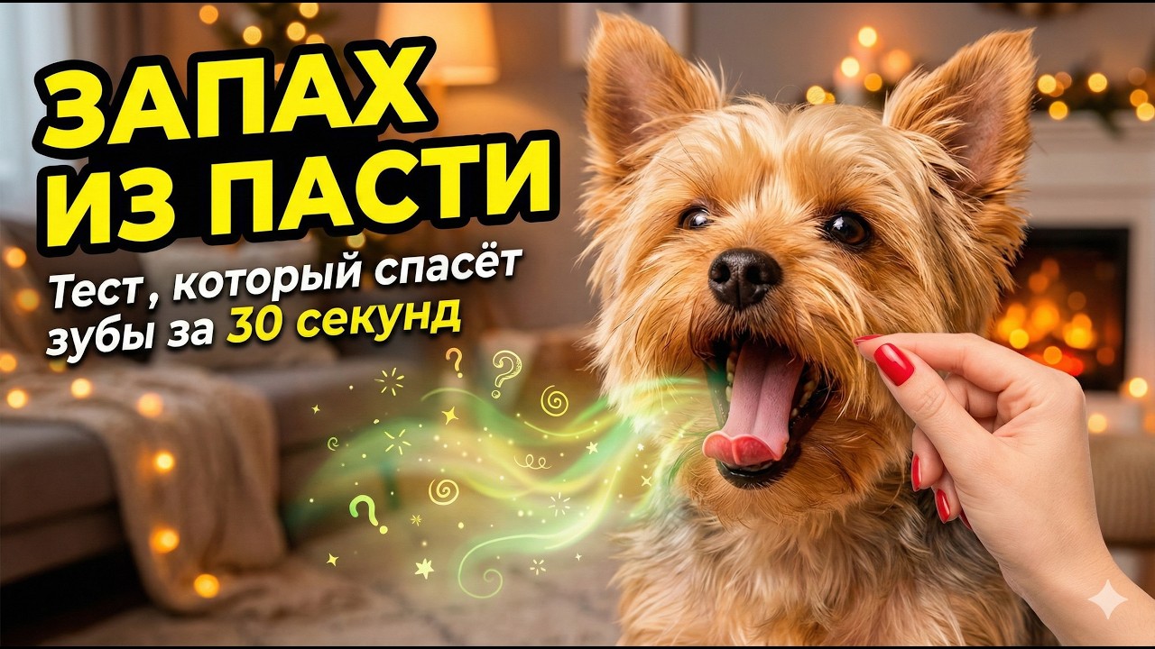 Неприятный запах у йорка: Как сохранить здоровье зубов собаки (Быстрый тест)