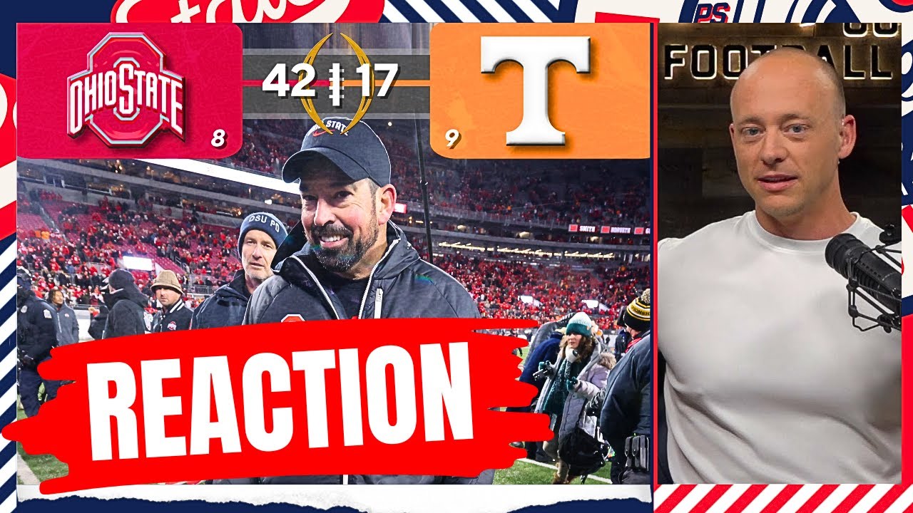 Ohio State Destroys Tennessee - Josh Pate CFP Reaction