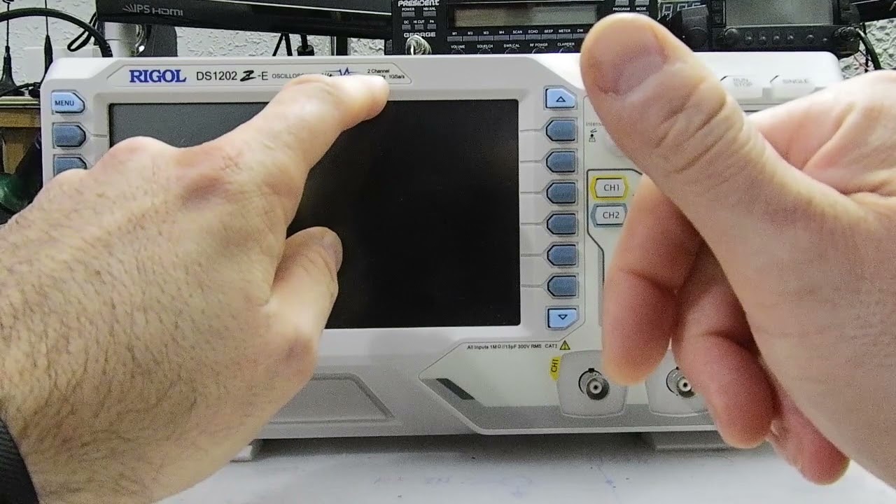Manual basico de un Osciloscopio