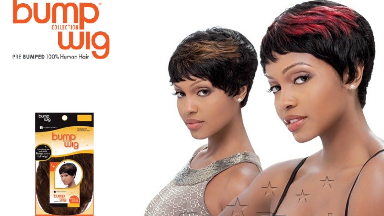 $17  BUMP HUMAN HAIR WIG - EASY 27 | HOW TO PIXIE CUT