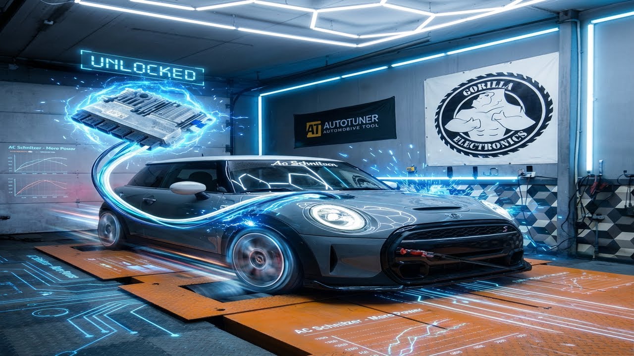🦍🔝🔋 Chiptuning Mini Cooper S 22' 2.0T B48 192KM stage1 /odblokowanie ECU Autotuner / GPF&CAT&POPS 🦍🔝