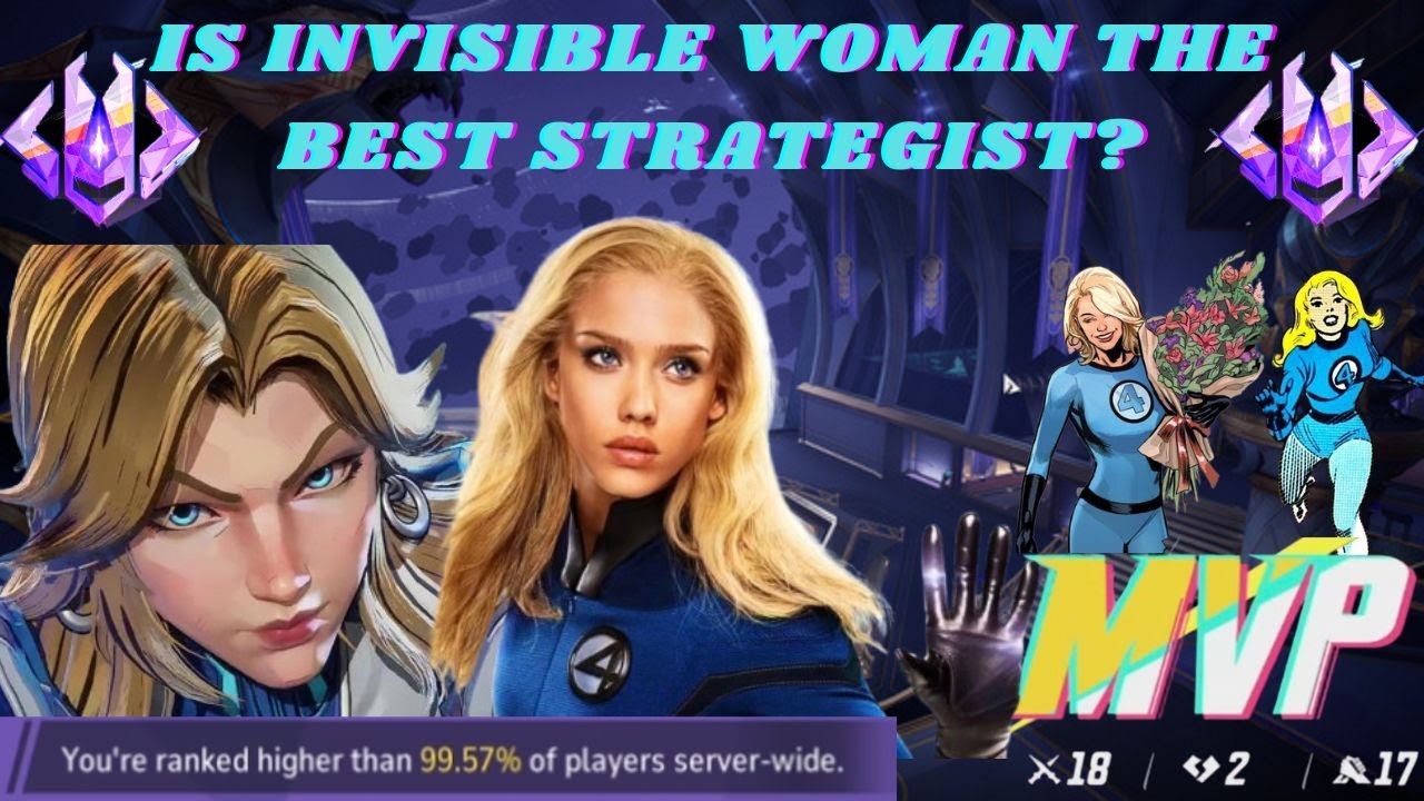 SUE STORM Is The BEST Strategist! | Grandmaster Invisible Woman Marvel Rivals Gameplay