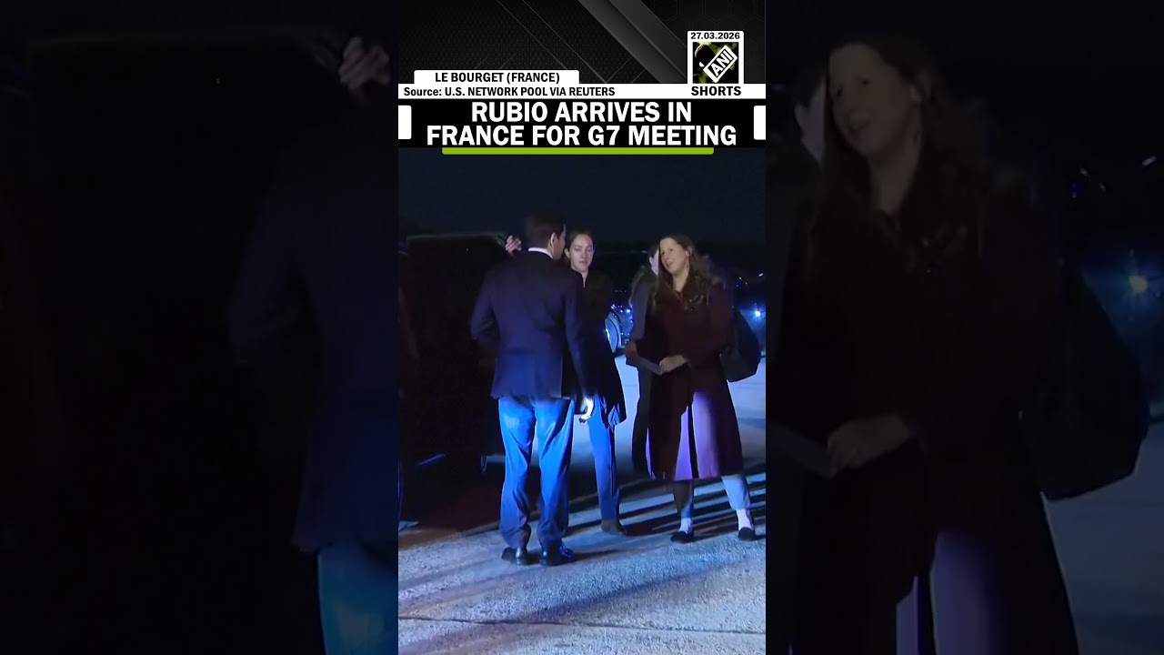 US&rsquo; Marco Rubio arrives in France ahead of G7 meeting amid Middle East crisis