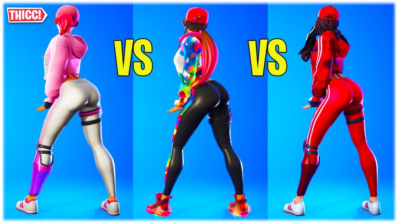 FORTNITE DANCE CONTEST: BRITESTORM BOMBER vs LOSERFRUIT vs RUBY 🍑❤️