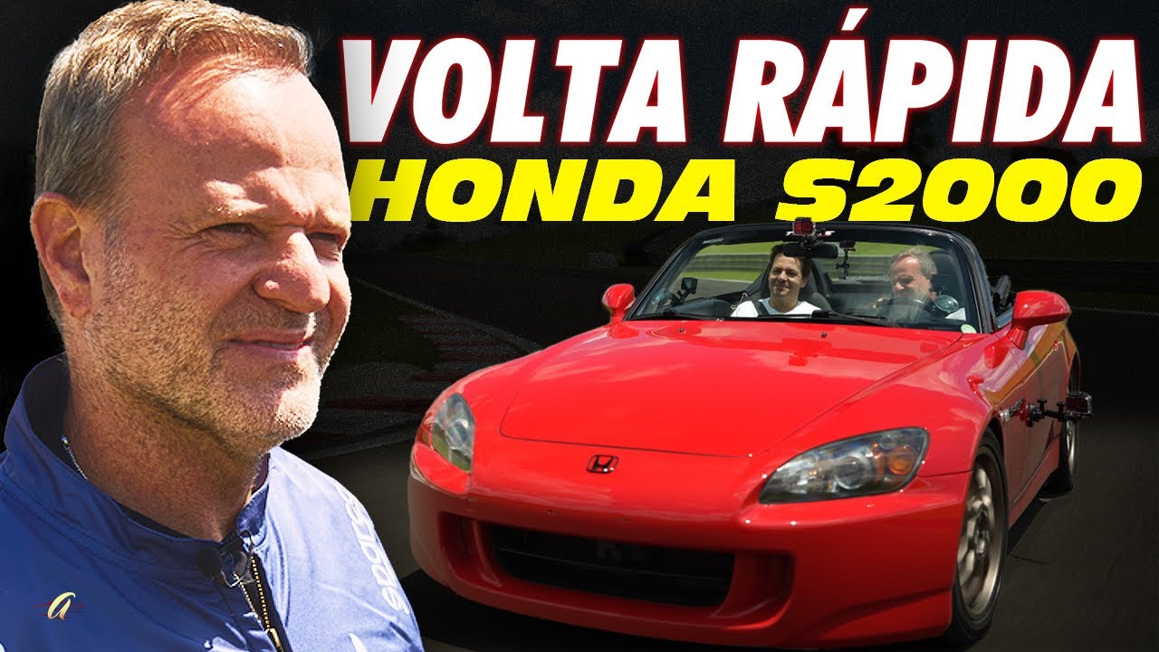 HONDA S2000 NA VOLTA RÁPIDA! Rubinho acelera a LENDA de Velozes e Furiosos na pista!