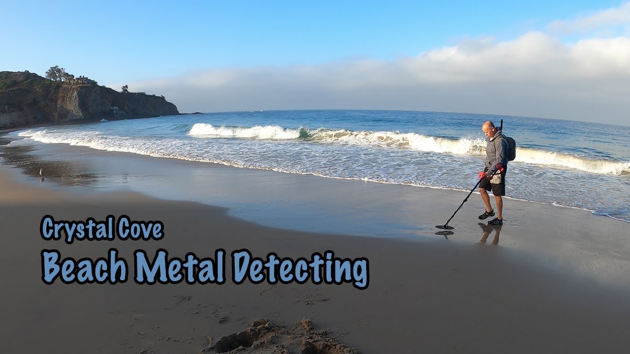 Beach Metal Detecting | Crystal Cove California | Minelab Vanquish 540