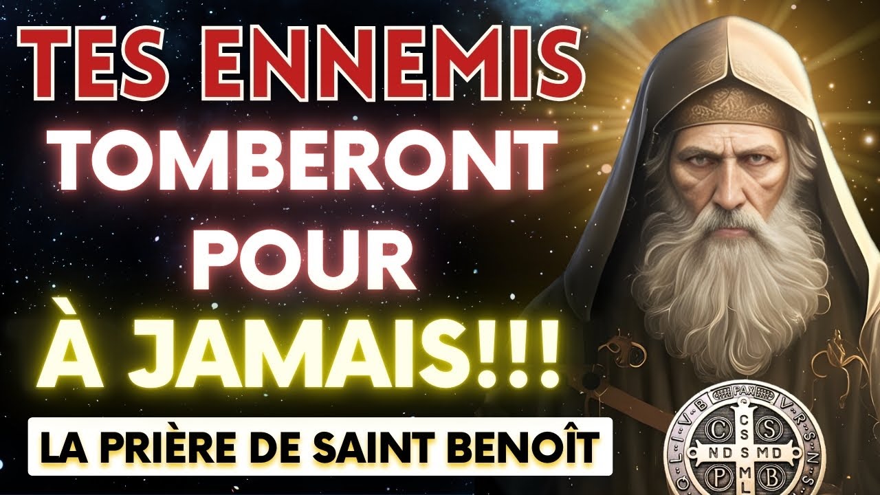 TES ENNEMIS TOMBERONT À JAMAIS - PRIÈRE PUISSANTE DE LA MÉDAILLE SAINT BENEDICT✝️