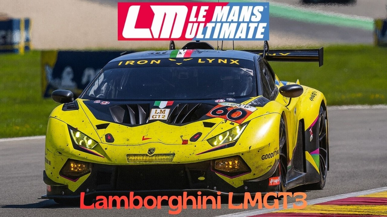 Le Mans Ultimate | Lamborghini LMGT3 à Portimão 😊👍