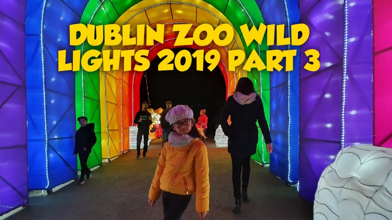 DUBLIN ZOO WILD LIGHTS 2019 | THEME BOOK of TALES  - IRELAND DECEMBER FESTIVAL | PART 3 | JnC CORNER