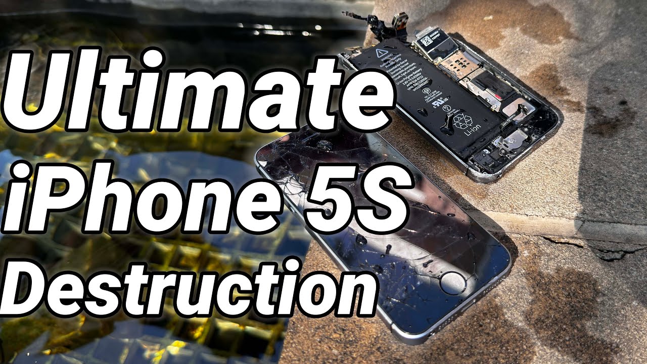 The Ultimate iPhone 5S Destruction
