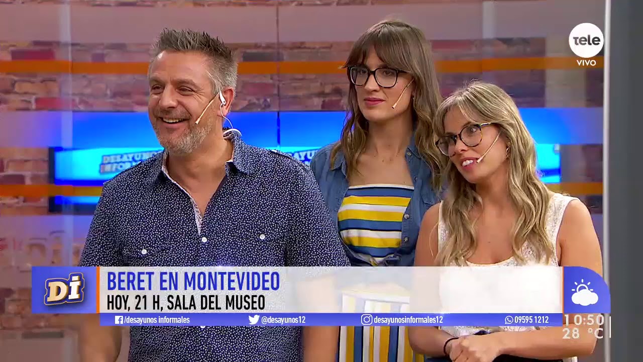 Beret canta en vivo: 