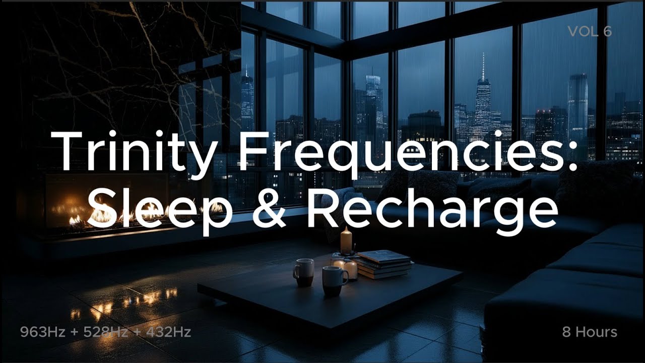8 Hours 963Hz + 852Hz +528Hz + 432Hz Deep Sleep Ambiente VOL 06 #963hz #528hz #432hz #deepsleep
