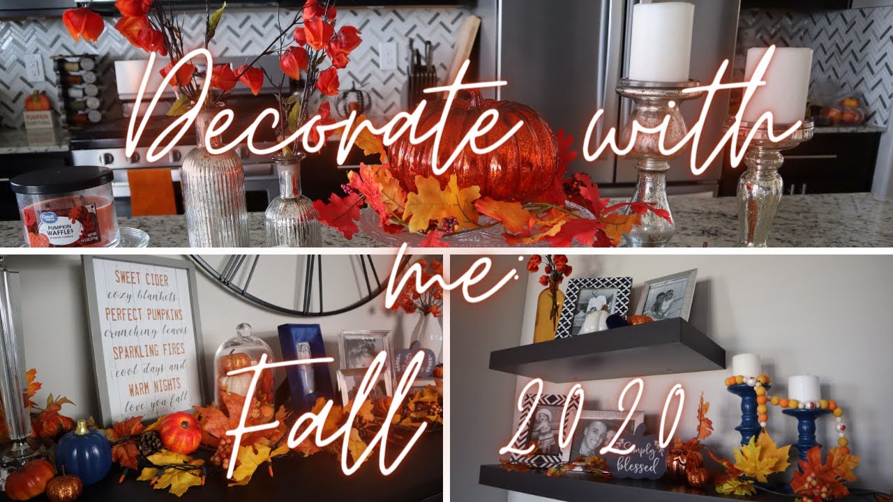 🍂🍁Decorate With Me | Fall 2020 | Part 1🍁🍂 #ChezTiffanie #Decoratewithme #Fall2020 #Falldecor