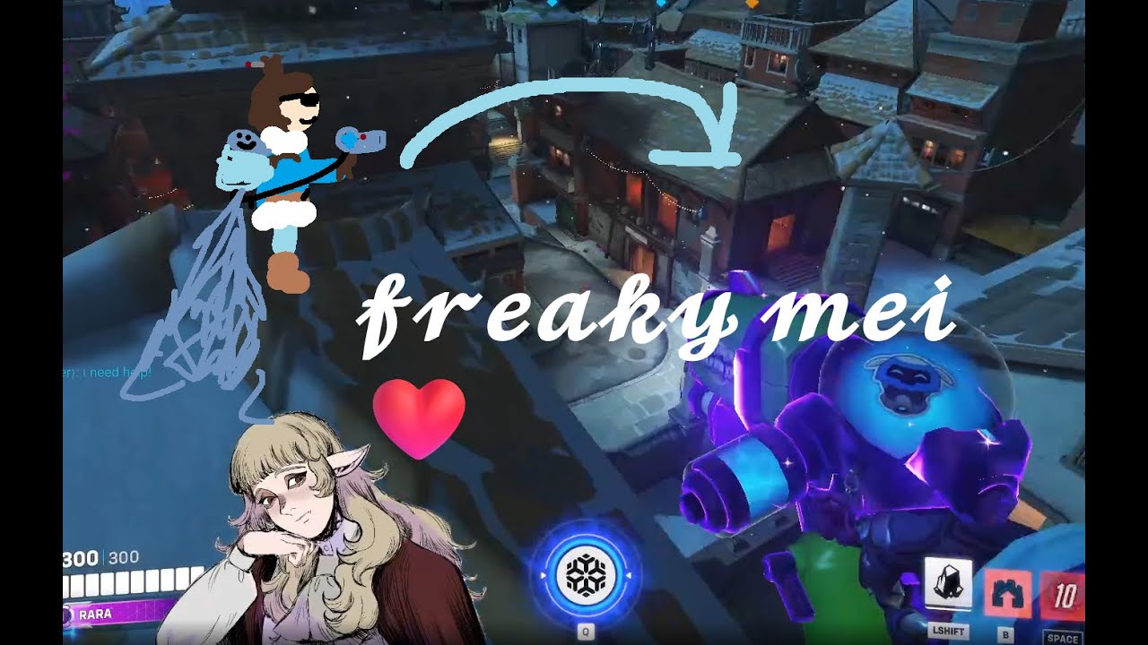 Champion Mei Bounces on it 𝓬𝓻𝓪𝔃𝔂 𝓼𝓽𝔂𝓵𝓮 with her reworked perk