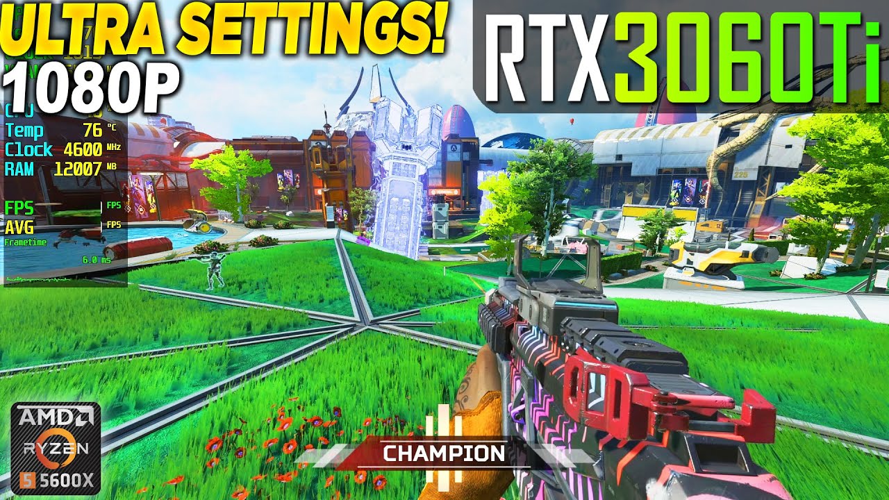 Apex Legends RTX 3060 Tİ + Ryzen 5 5600x - 1080p Ultra,
