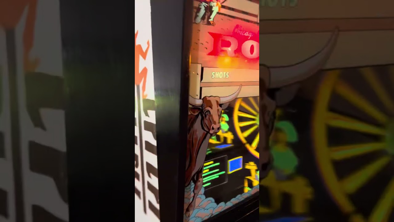 1972 Chicago Coin Rodeo Shooting Gallery Arcade Machine 