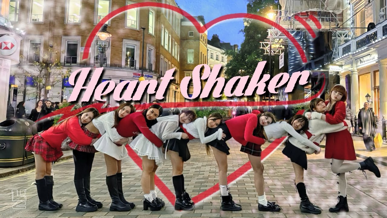 [KPOP IN PUBLIC | CHRISTMAS SPECIAL] Heart Shaker - TWICE | Dance Cover by HKZ Dance in London