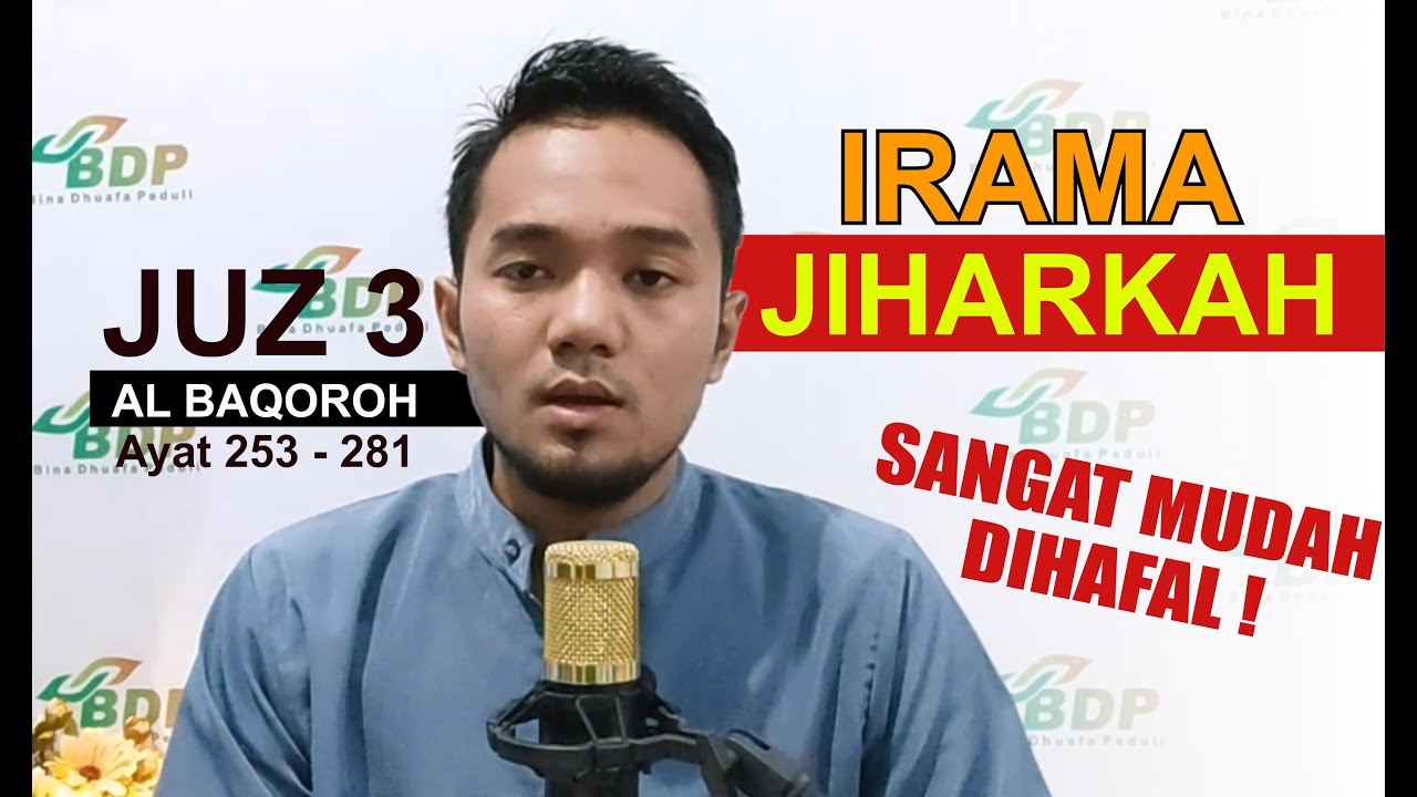 Murattal Juz 3 Part 1 Al Baqoroh irama jiharkah | Shidqi Abu usamah