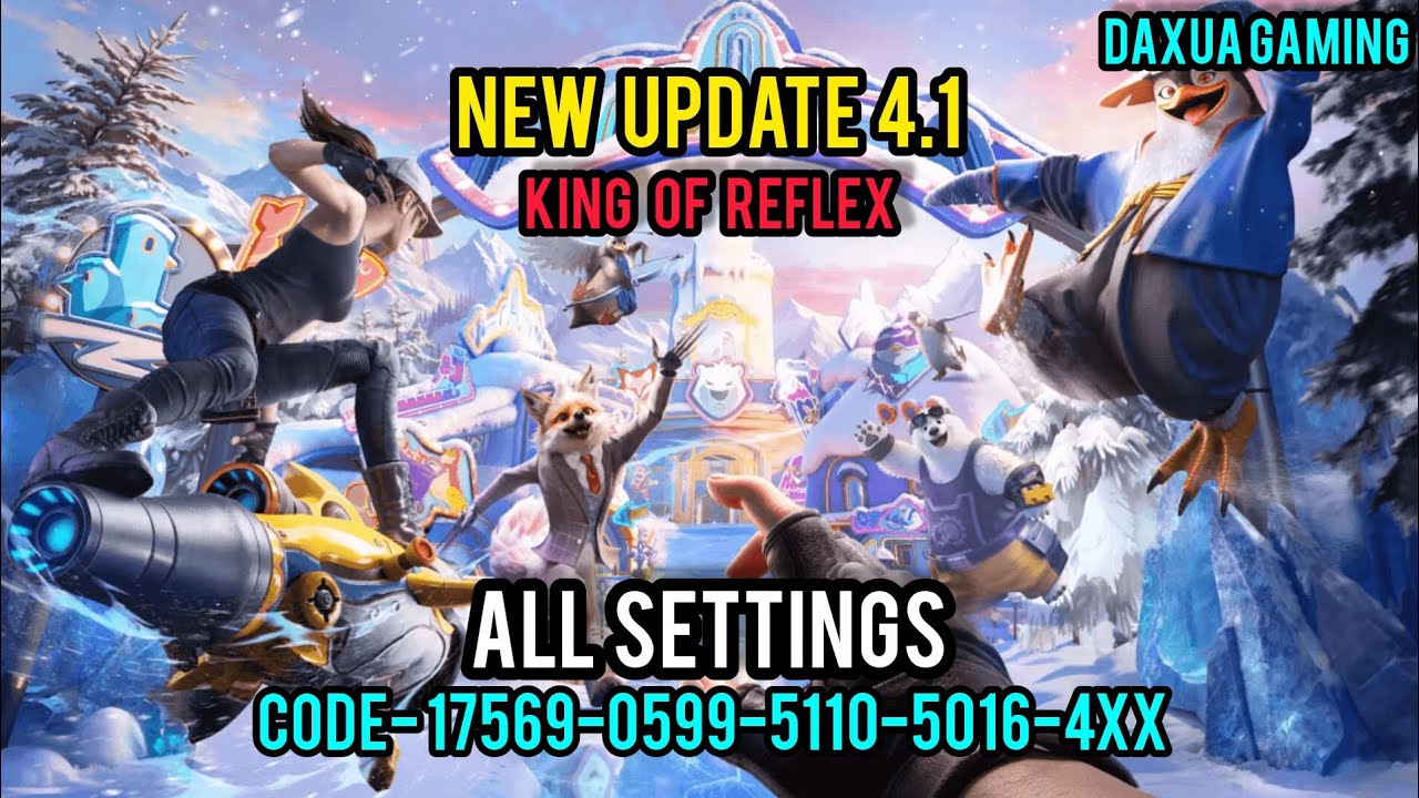 New Update Settings King Of Reflex Best Update | Daxua Gaming | PUBG MOBILE 