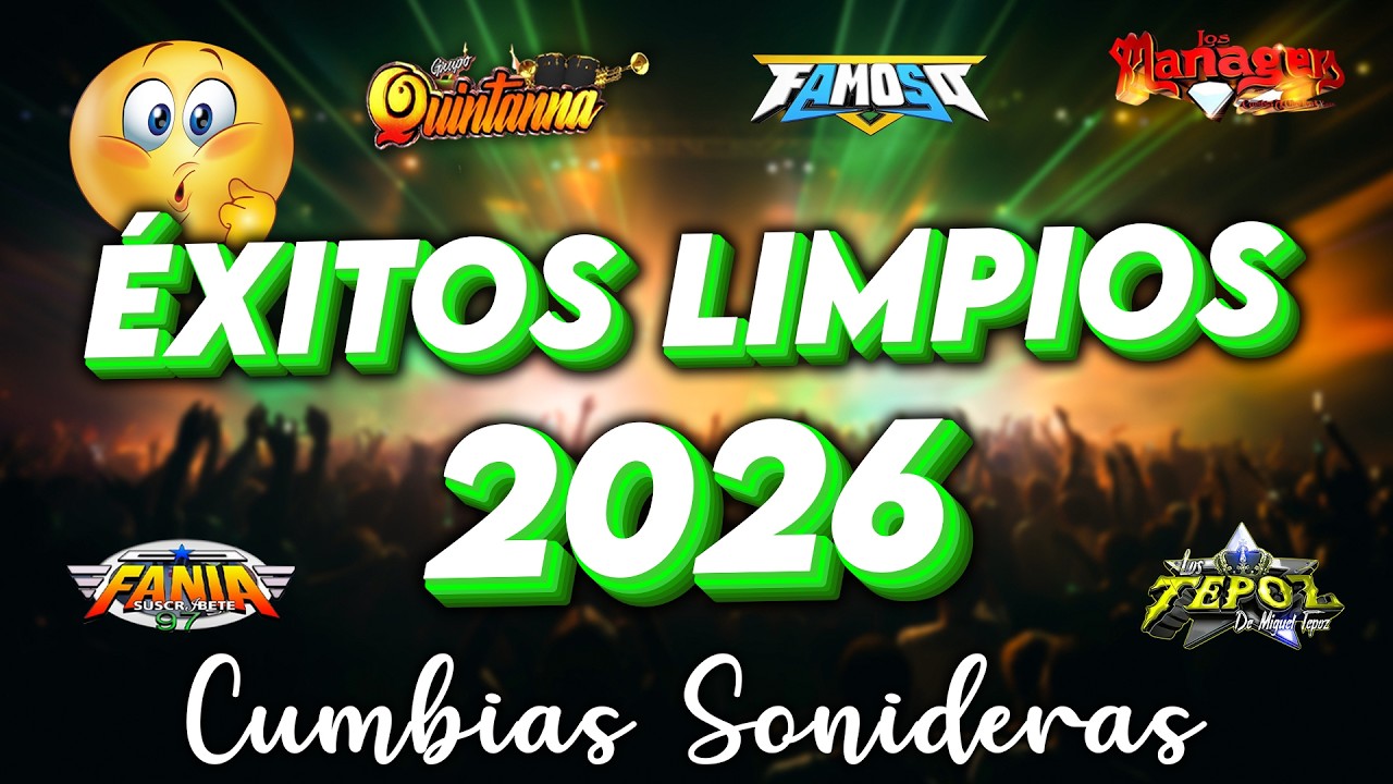 ⚡MEGAMIX CUMBIAS SONIDERAS DEL 2026😉LOS MEJORES CUMBIAS PARA BAILAR TODA LA NOCHE💃🕺ÉXITOS SONIDEROS🎶