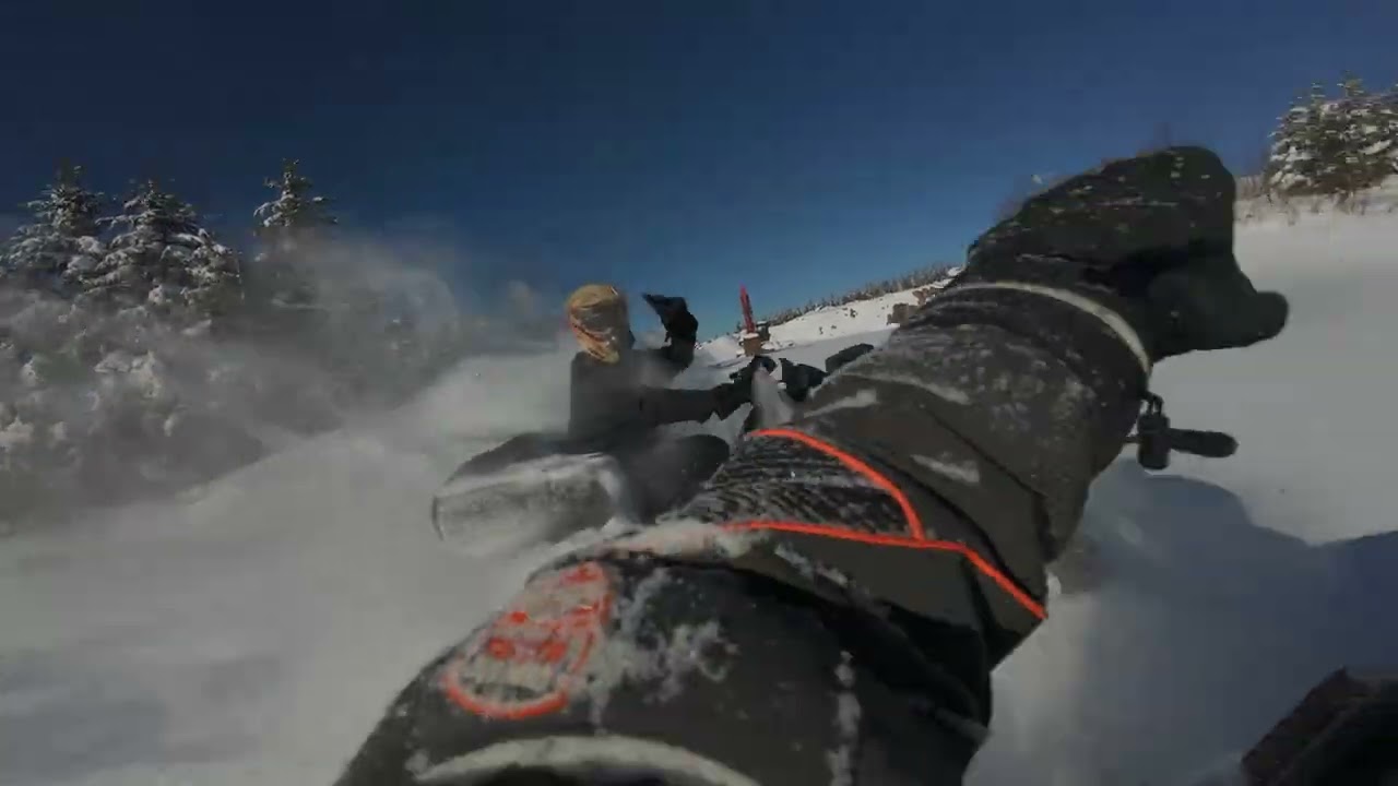 Snow Ride with Can Am's