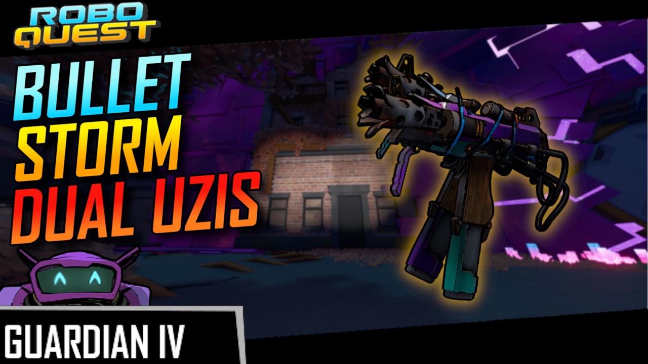 Dual Uzis With A Recon Fire Rate Build is ABSURD! (Roboquest)
