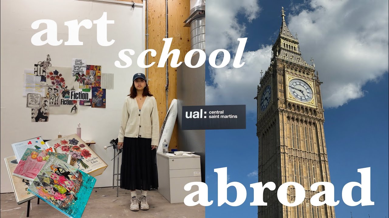 life in london as an art student ☀️ studio days, brighton & summer in the city