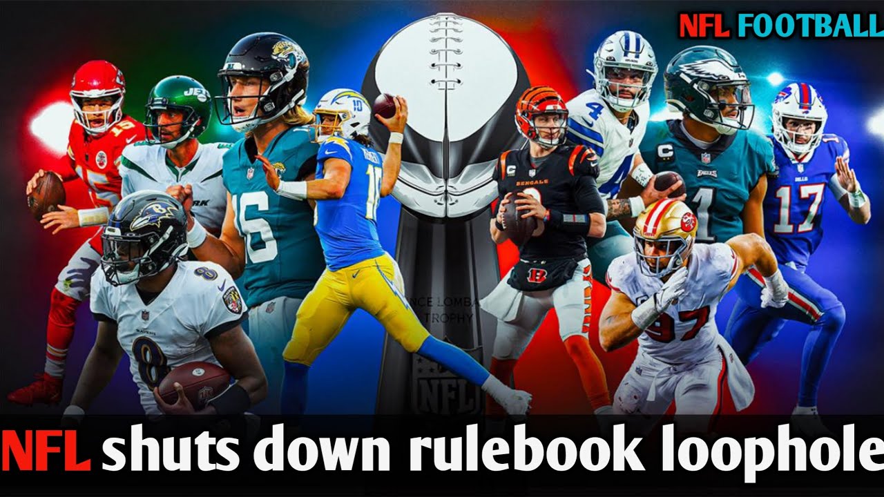 NFL shuts down rulebook loophole #NFL #FOOTBALL