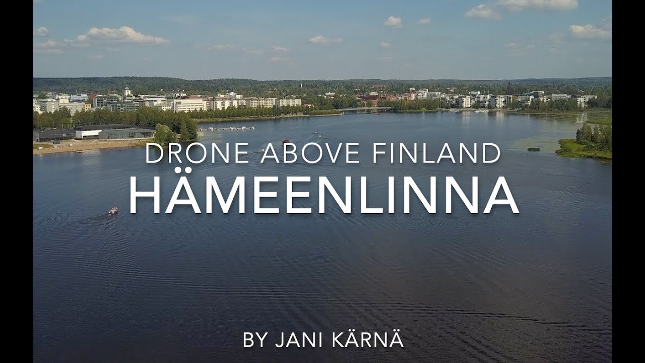 Drone above Finland - Hämeenlinna