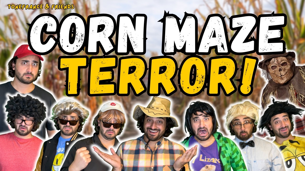 Corn Maze Terror! | ToneFrance & Friends