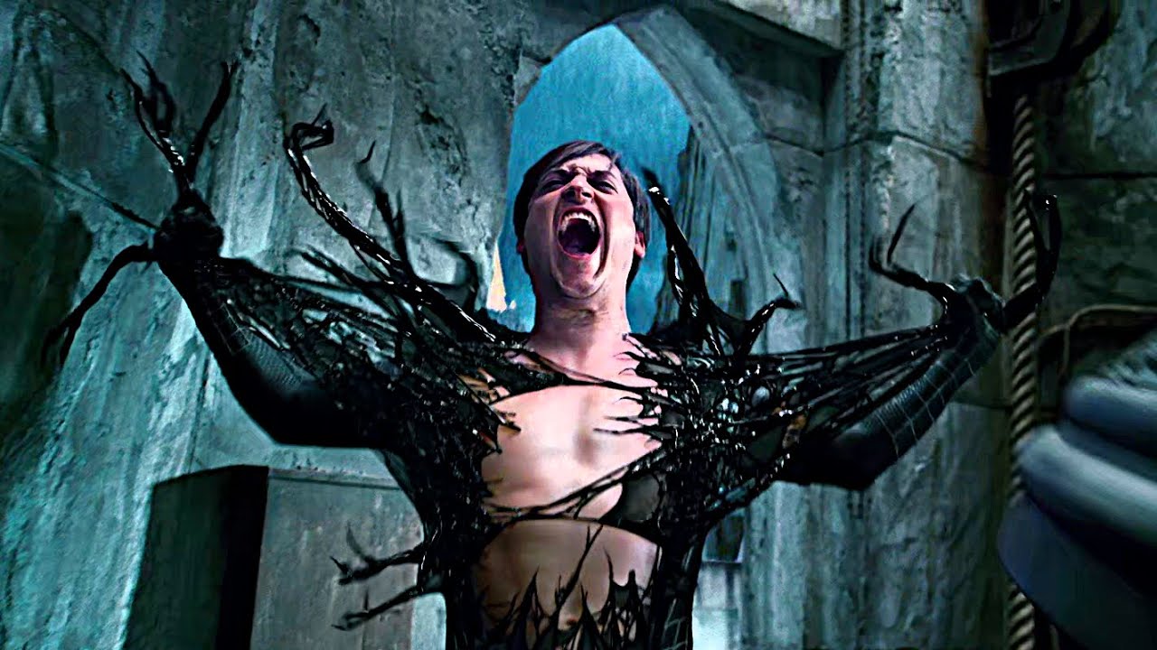 Peter si sbarazza del Simbionte - La nascita di Venom | Spider-Man 3 (2007) Clip ITA