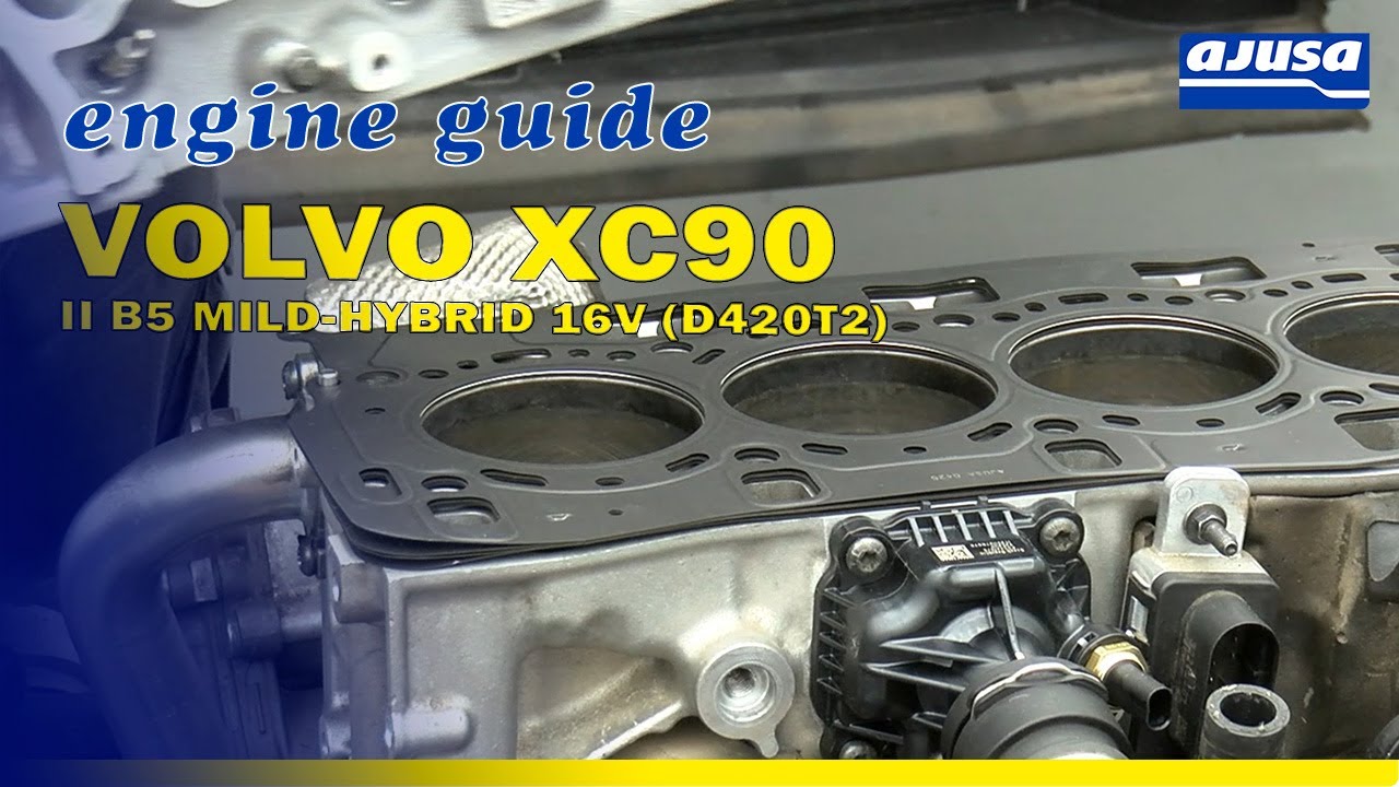 One of Volvo’s most complex engines: 🟩 VOLVO XC90 II B5 Mild Hybrid 16v full assembly