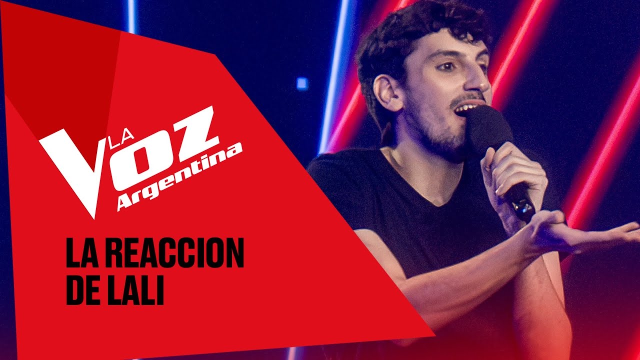 Un participante cantó 