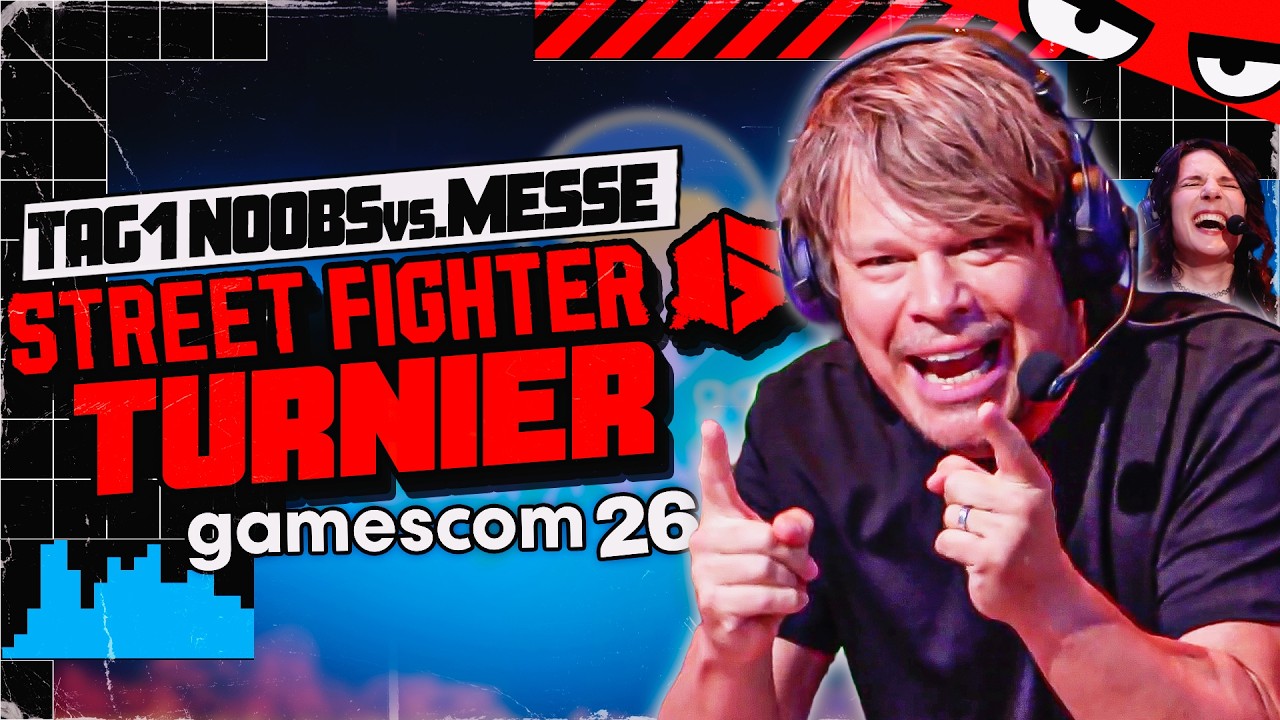 Colin dreht auf! Spieltag 1, STREET FIGHTER 6 Turnier | gamescom 2026
