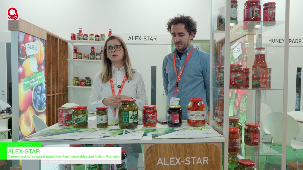 [ANUGA 2025] ALEX-STAR — Консервированные и баночные продукты из свежих овощей и фруктов в Румынии