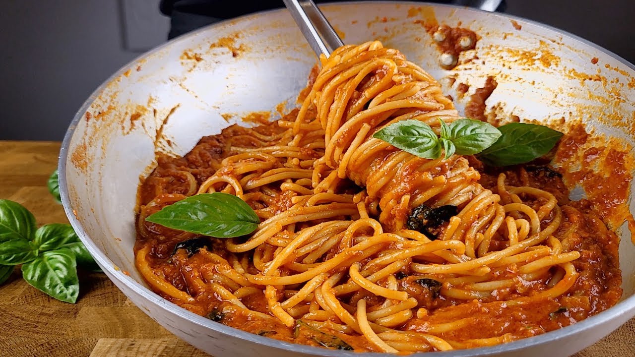 Я никогда не ела такой вкусной пасты! СПАГЕТТИ С НДУХОЙ И БУРРАТА!!!