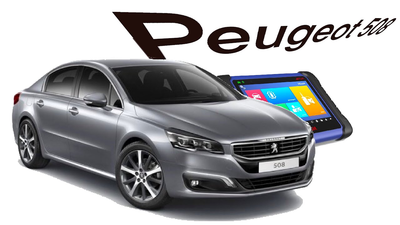 Peugeot 508 2016  All Key Lost/ Полная утеря ключей на Peugeot 508 2016 / Autel IM 508