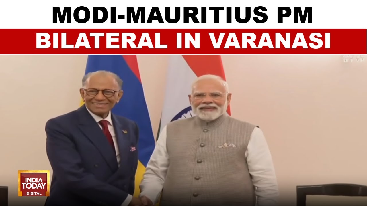PM Modi In Varanasi Summit, Mauritius PM Ramgoolam To Boost Strategic Partnership | India Today News