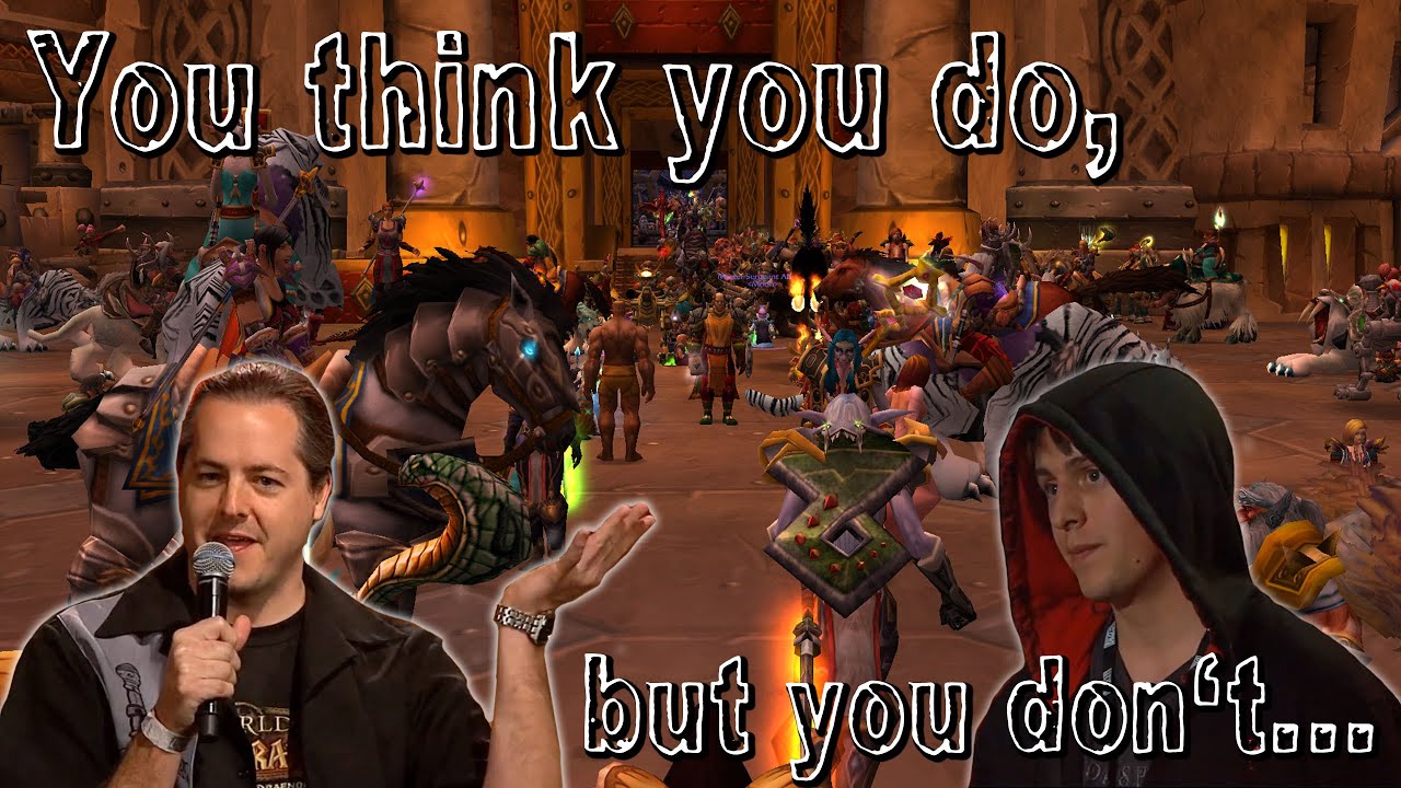 You think you do, but you don't...