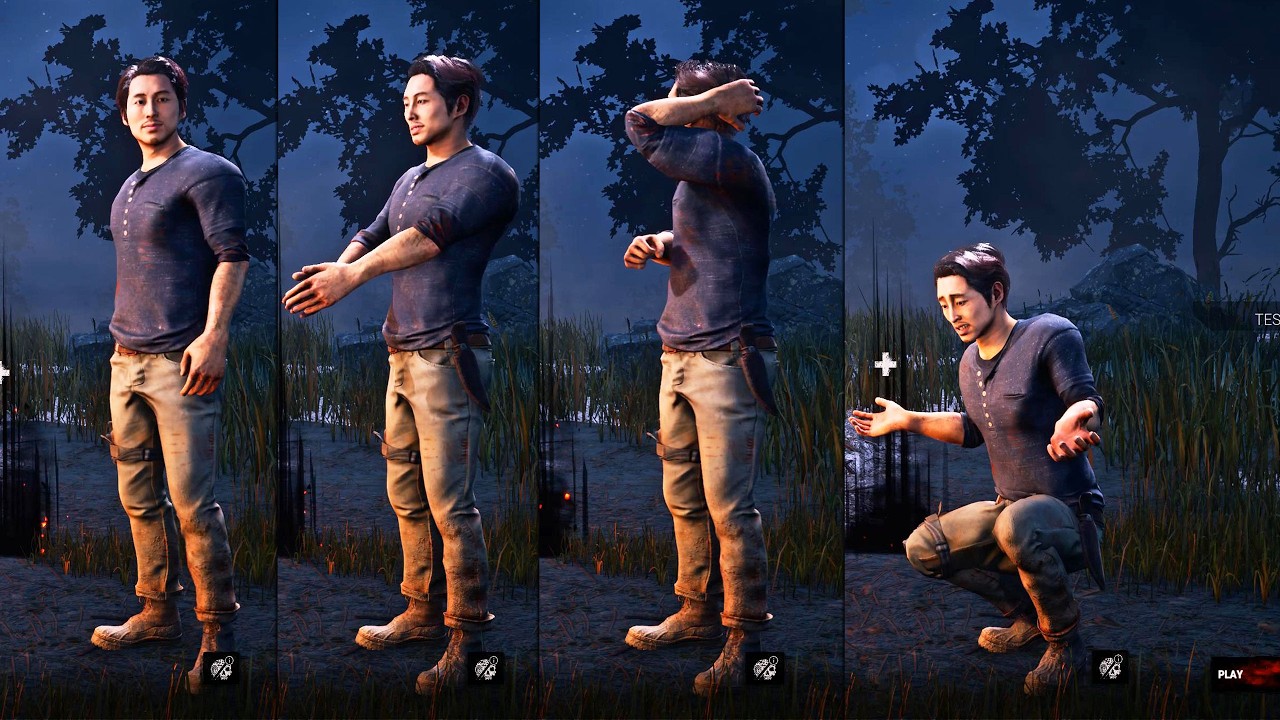 Glenn Rhee All Lobby Animations!