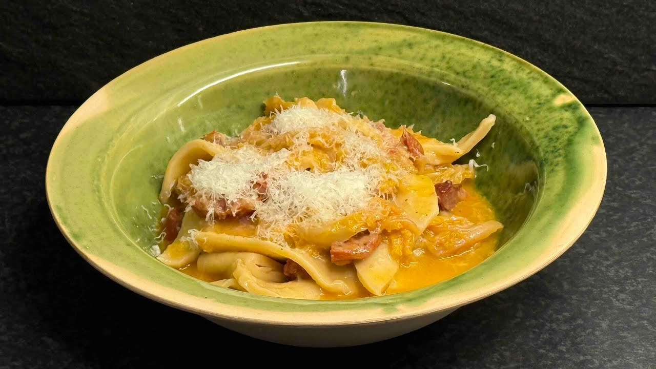 Pasta med vitvinsdeg