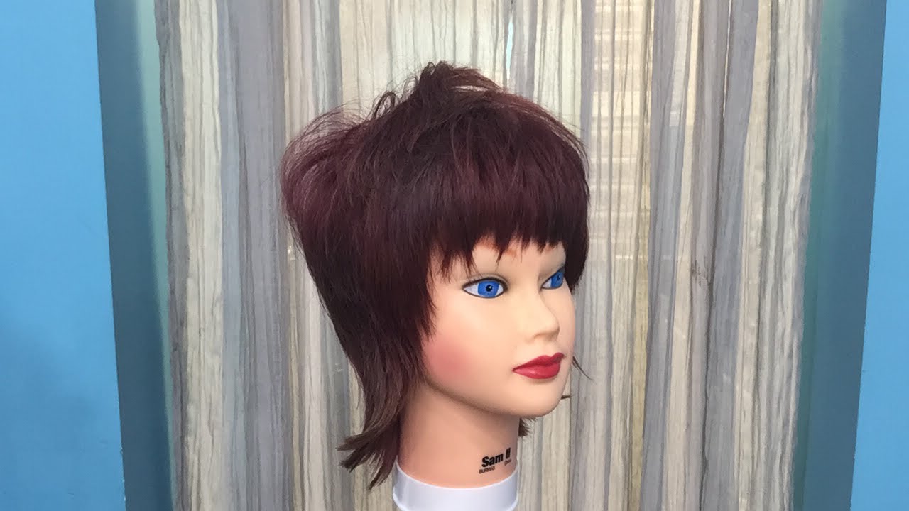Modern Mullet Haircut for Women - How to cut - Step by step Tutorial