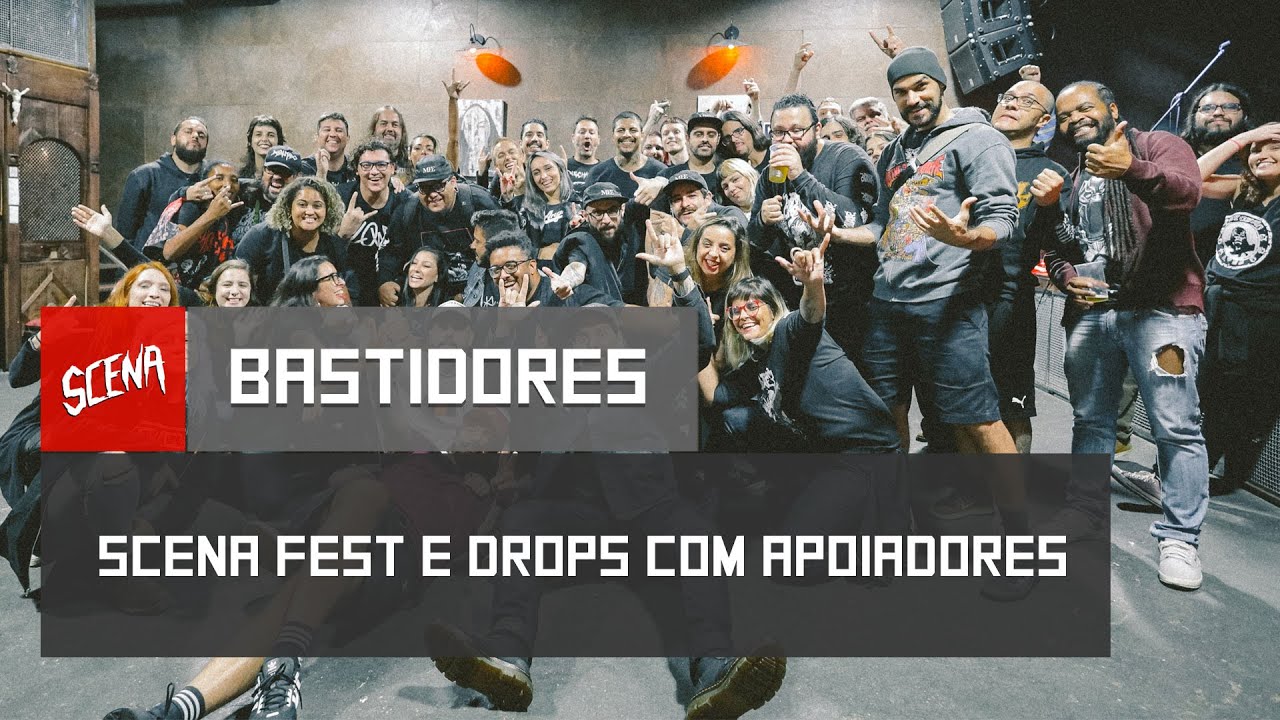 Bastidores - Scena Fest #2 e Drops com apoiadores | Canal Scena