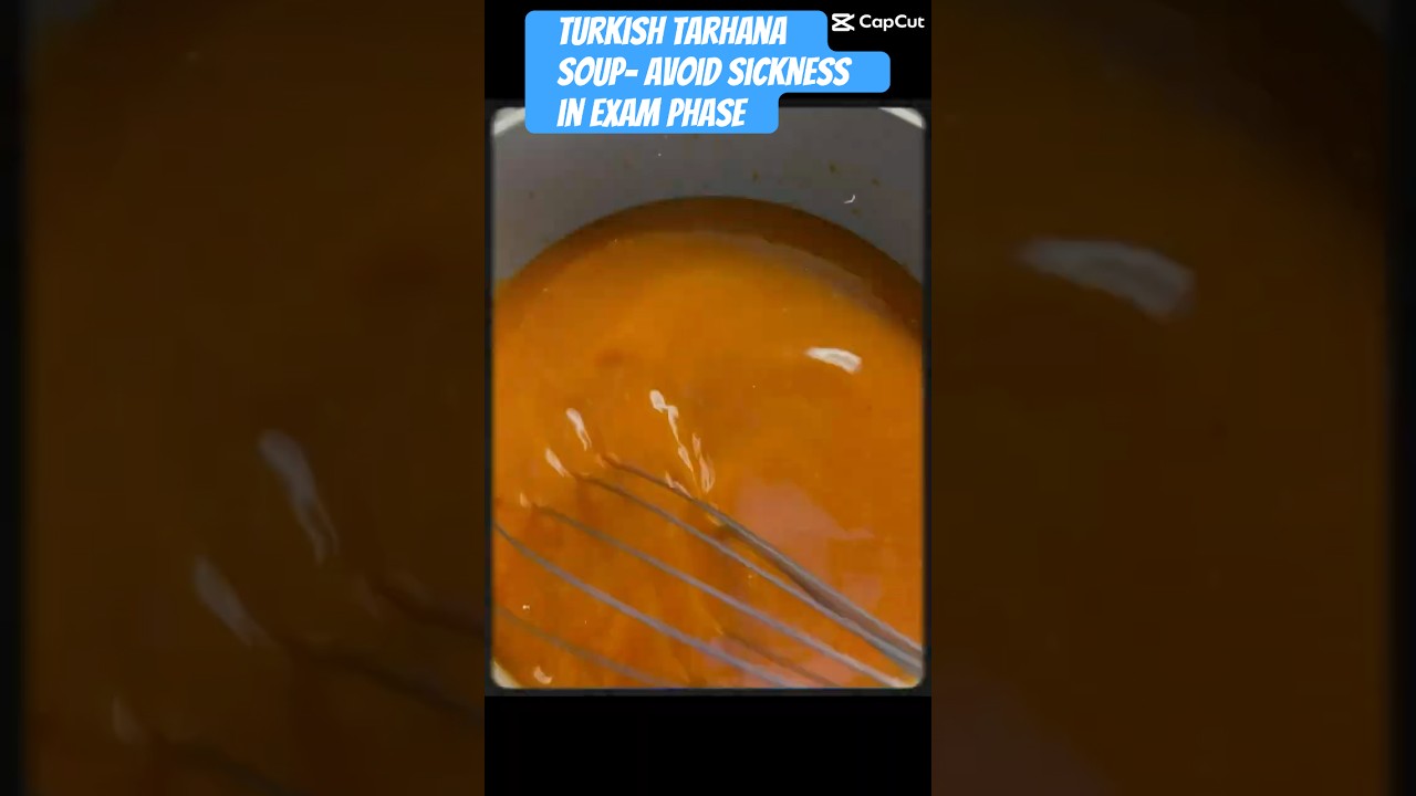 Tarhana Soup Recipe- Perfect to avoid getting sick while finals 😋