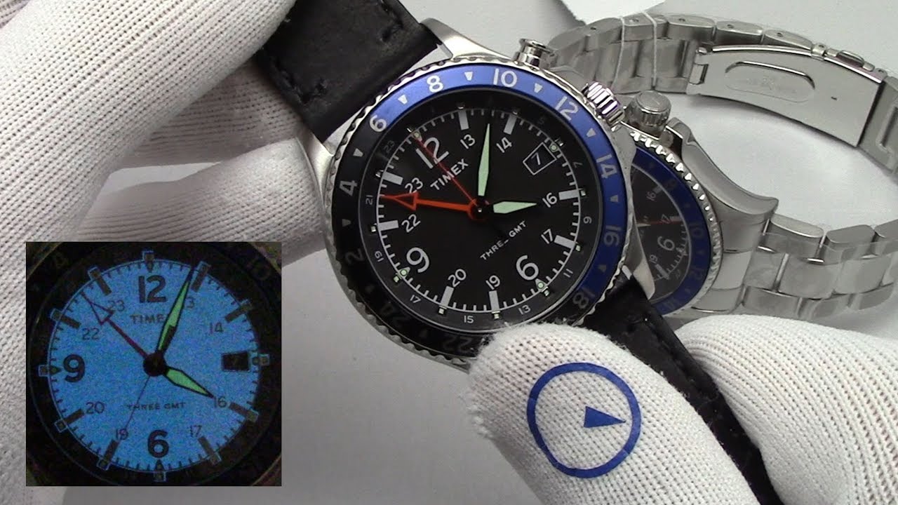 Allied Three GMT - A Great Deal On A Mens Watch Under $200 From Timex