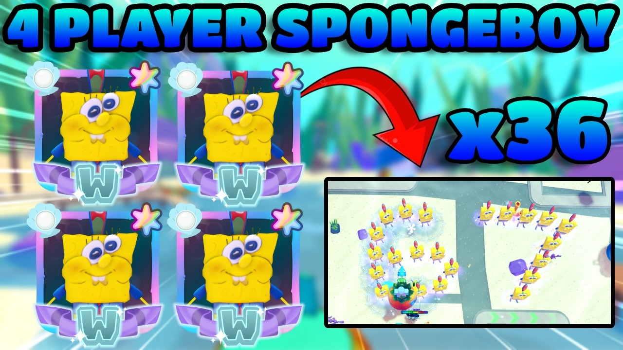 I USED 36 SPONGEBOYS VS ENDLESS... (1200+ WORLD RECORD?)