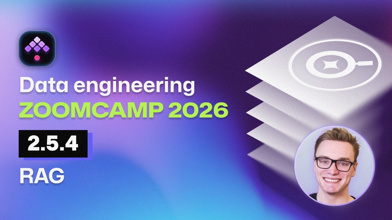 Расширенная генерация поиска (RAG): Zoomcamp по проектированию данных - 2.5.4